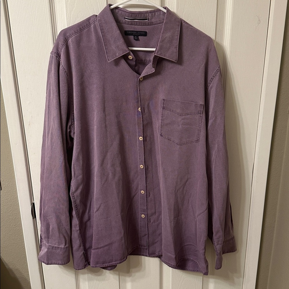 Cooper Jones Purple Button-Up Shirt